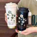 Pure Bliss Four Leaf Clover Luxe Tumbler