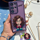 Charming Cute Girl Case - Samsung