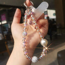 Luxury Rhinestone Ball Phone Charm