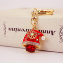 Adorable Mini Santa Hat Keychain