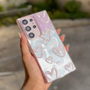 Reflective Heart Design Case - Samsung