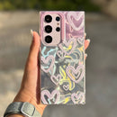 Reflective Heart Design Case - Samsung