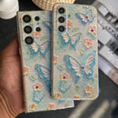 Butterfly And Chamomile Flower Case - Samsung