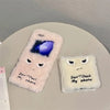 Angry Plush Expression Flip Case - Samsung