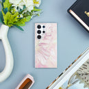 Elegant Butterfly Half-Wing Textured Case - Samsung