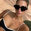 Radiant Sunflower Cat Eye Sunglasses