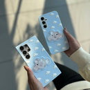 Happy Clouds Smile Phone Case - Samsung