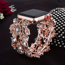 Elegant Rhinestone Bracelet Apple Watch Strap