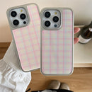 Classy Checkered Pastel Case