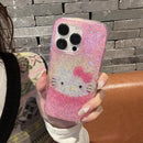 Ombre Glitter Candy Kitty Case