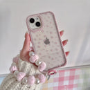 Glimmering Floral Charm Case