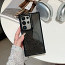 Shiny Glitter Lens Bracket Magnetic Case - Samsung