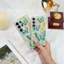 Butterfly And Chamomile Flower Case - Samsung