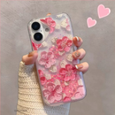 Luminous Glowing Glitter Flower Case