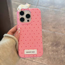 3D Cat Polka Dots Case