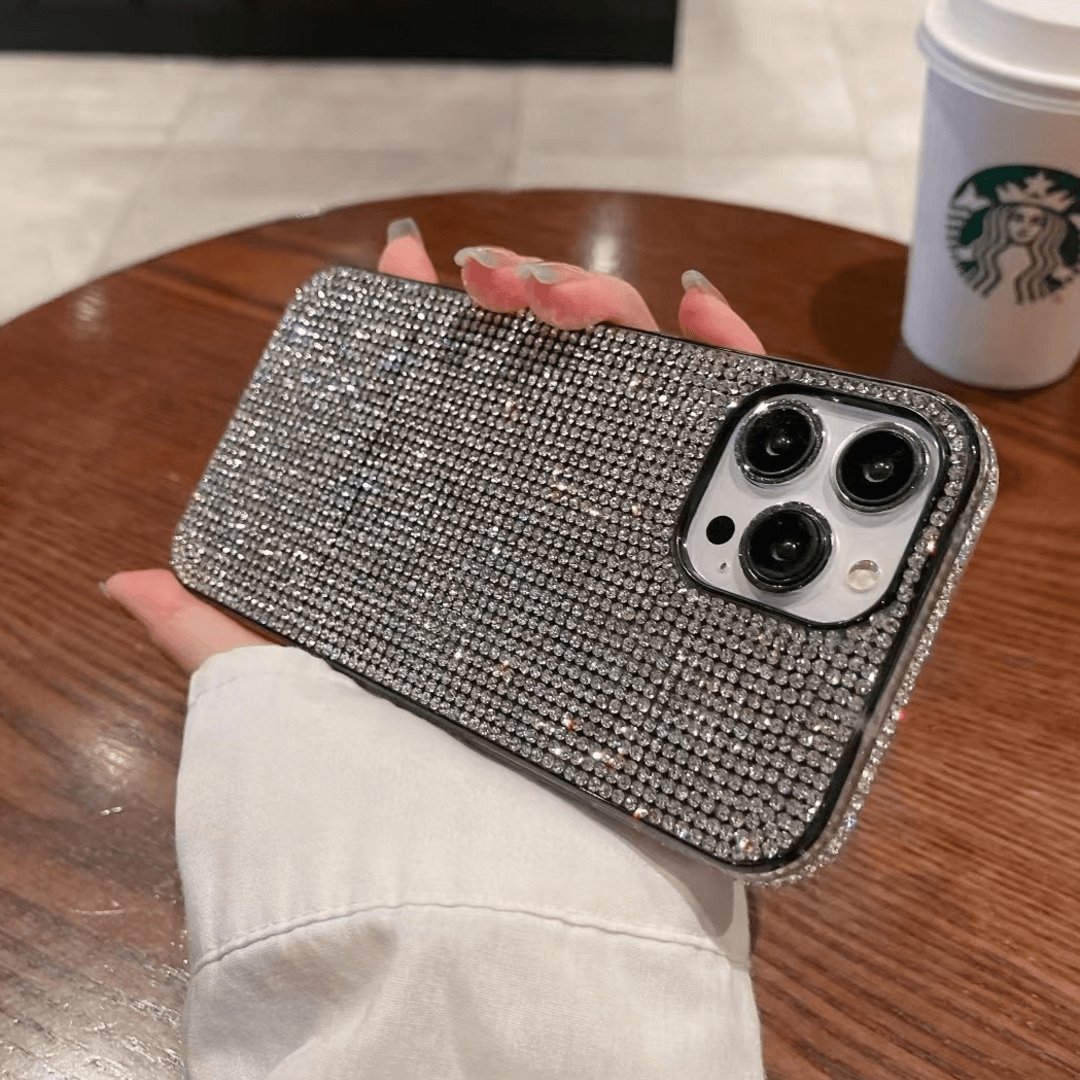 Sparkling Crystal Diamond Case - Peeperly