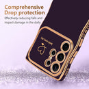 Wave Plating Love Heart Case - Samsung