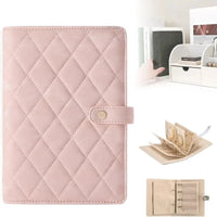 Quilted Book Design Jewellery Organiser