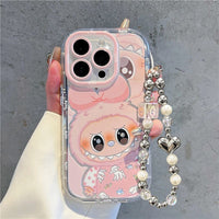 Aesthetic Cute Character Beaded Case