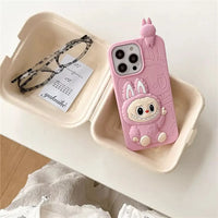 iPhone 13/14 Cute 3D Bunny Cartoon Case