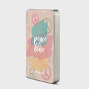 Peace & Love - Magnetic Power Bank