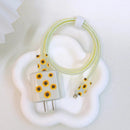 Delight Sunflower Pattern Charger Protector Set