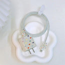 Colorful Heart Pattern Charger Case