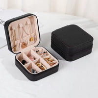 Mini Chic Velvet Jewellery Organiser Box