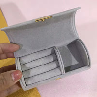 Luxury Velvet Ring & Necklace Jewellery Box