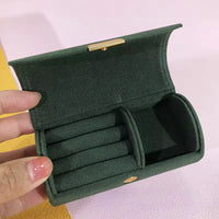 Luxury Velvet Ring & Necklace Jewellery Box