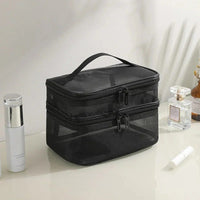Twin Decker Makeup Bag
