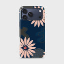 Navy Petals Art