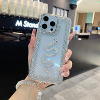 Icy Crystal Snake Queen Case