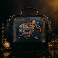 Elephant Embroidered Ethnic Sling Bag