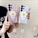 Striped Sunshine Daisy Case