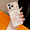 Dainty Blush Ribbon Glow Case