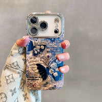 Azure Whisper Butterfly Case