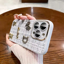 Bear Bling Cloth Texture Case