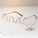 Quirky Wave Shape Glasses