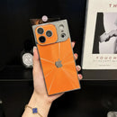 Crimson Beam Reflective Armor Case For iPhone