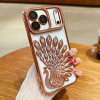 Peacock Radiance Bling Case