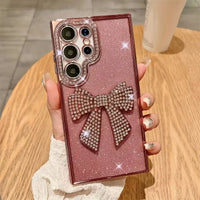 Rose Blush Elegant Bow Case