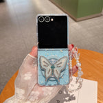 Soft Sky Butterfly Flip Case