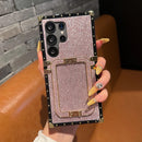 Imperial Glitter Metal Frame Trunk Case