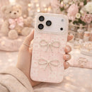 Blush Twin Bow Elegance Case