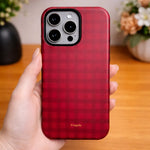 Berry Gingham - Crystal