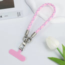 Gentle Check Pattern Wrist Lanyard