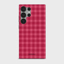 Berry Gingham - Crystal