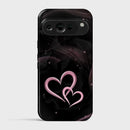 Double Heart - Crystal