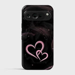 Double Heart - Crystal